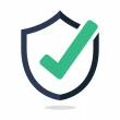 Safety and quality check icon